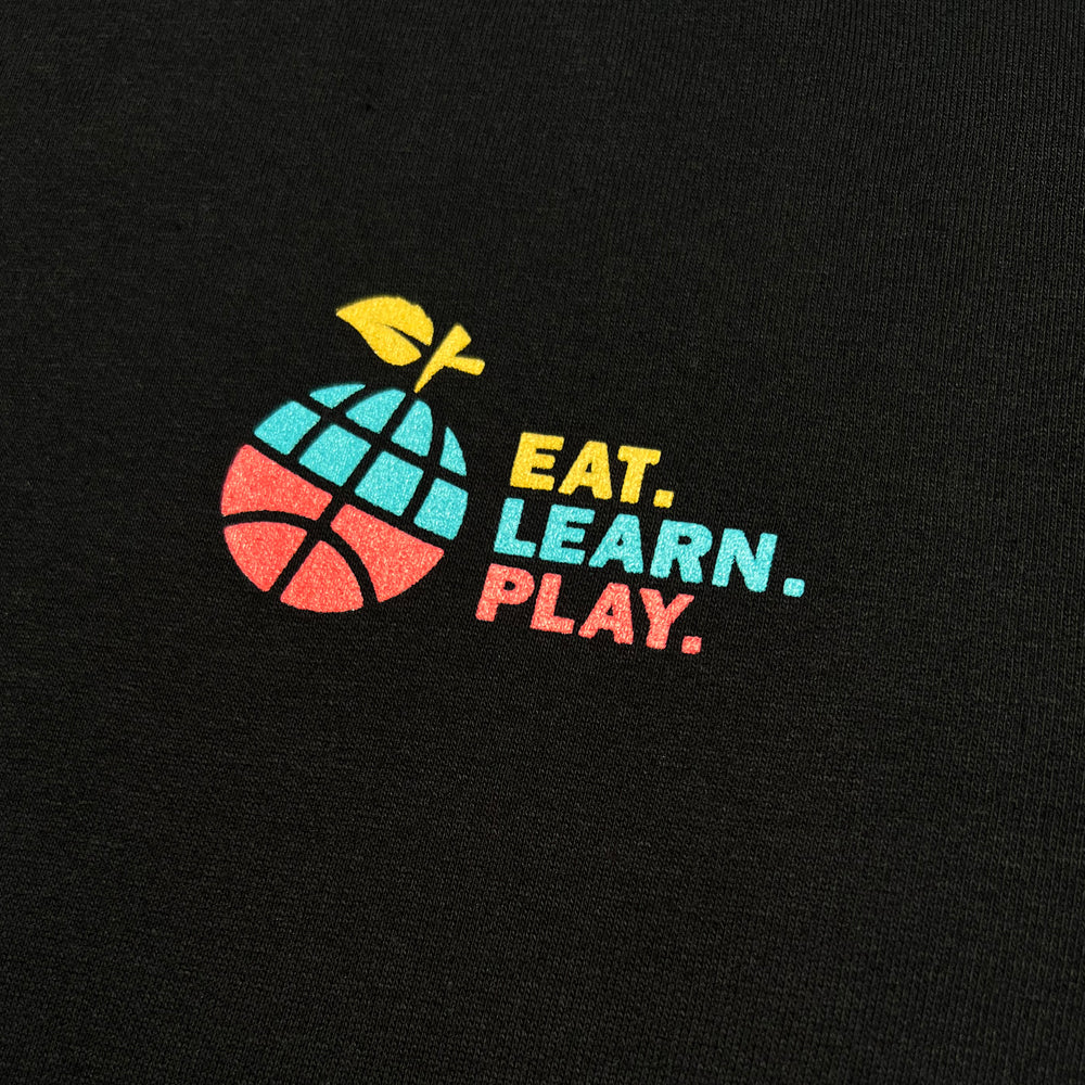 
                  
                    Eat. Learn. Play. 3-Icon Heavyweight Crewneck - Black
                  
                
