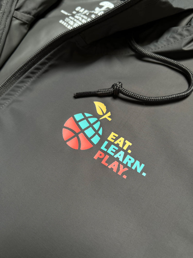 
                  
                    Eat. Learn. Play. ExploreLite Windbreaker - Grey
                  
                