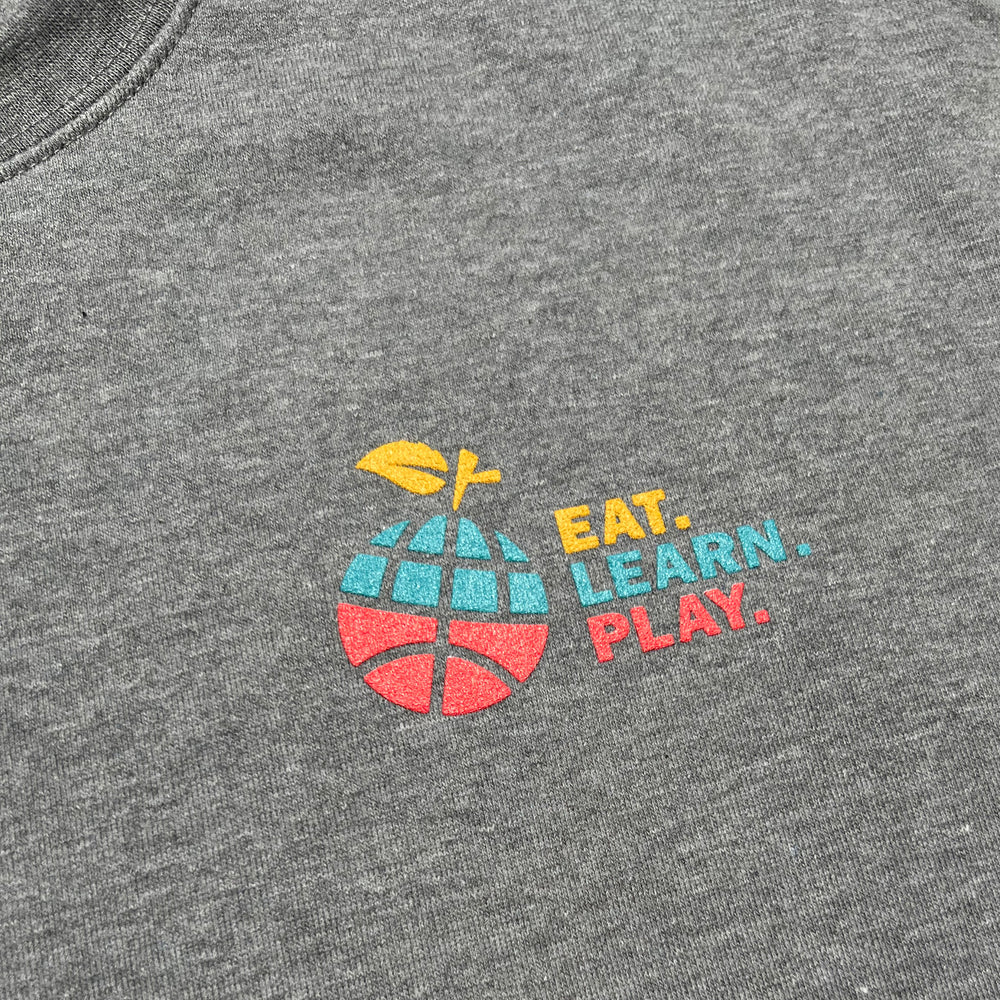 
                  
                    Eat. Learn. Play. 3-Icon Heavyweight Crewneck - Grey/Multi
                  
                