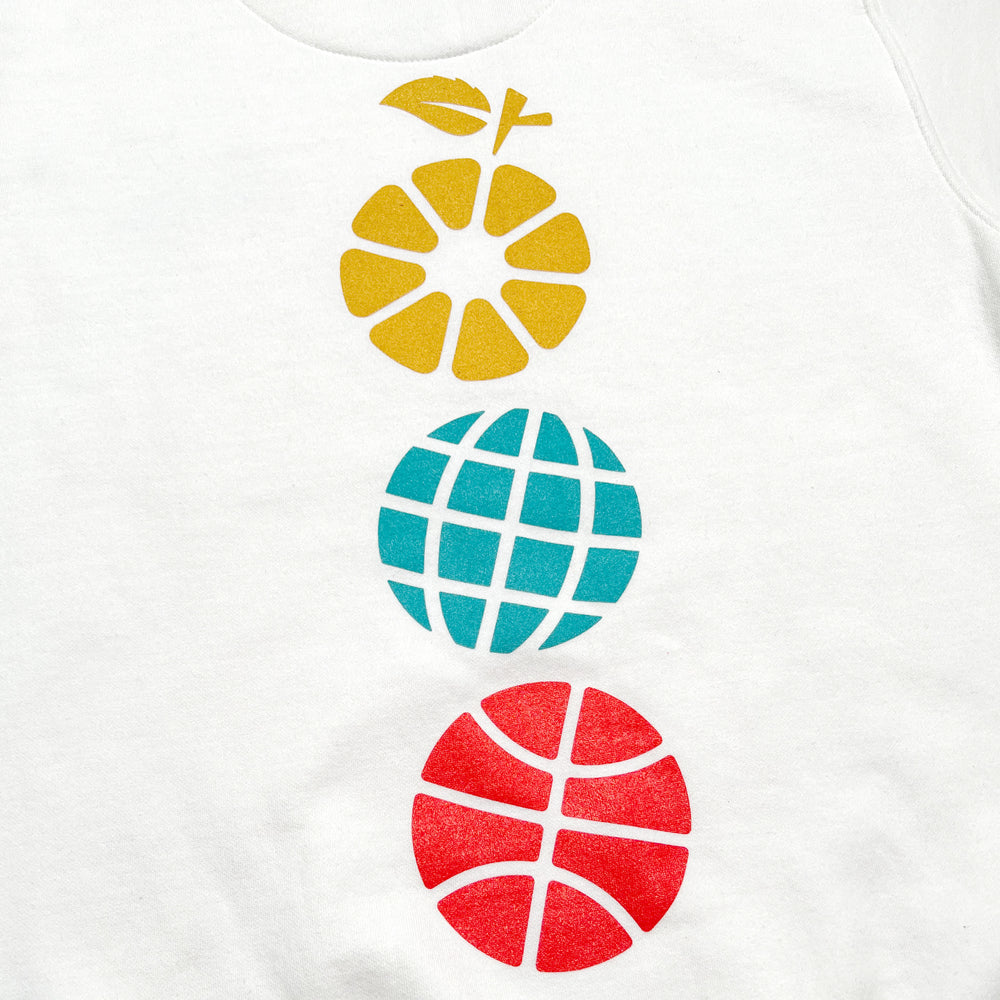 
                  
                    Eat. Learn. Play. 3-Icon Heavyweight Crewneck - White/Multi
                  
                