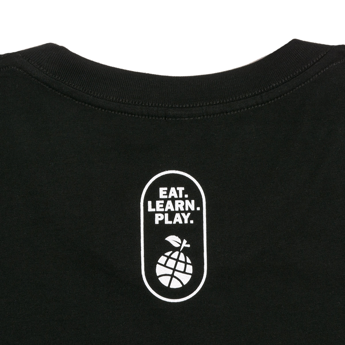 
                  
                    Eat. Learn. Play. 3-Icon Short Sleeve Tee
                  
                