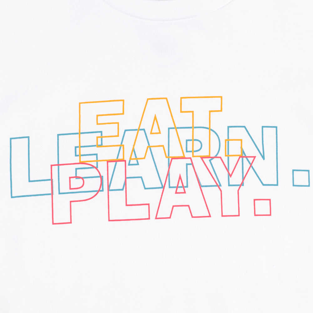 
                  
                    Eat. Learn. Play. Short Sleeve Tee
                  
                